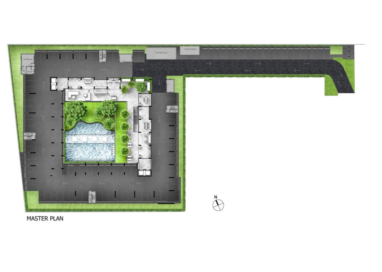 Huahin Dusitd2 Residences, Apartments Near Beach Esterno foto